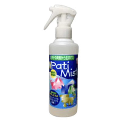 ホタテの貝殻から生まれた消臭スプレー ペット用 パティミスト-株式会社テイクネット