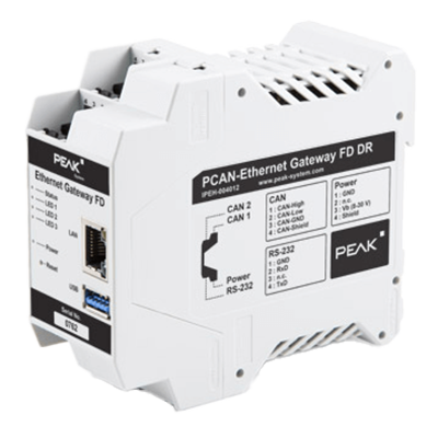 CAN/CAN FD ルーター＆ゲートウェイ PCAN-Ethernet Gateway FD DR IPEH-004012-ガイロジック株式会社