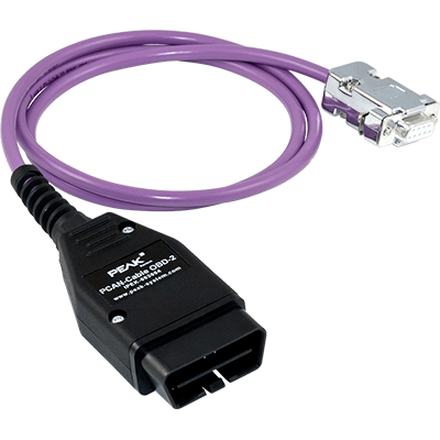 車載イーサネット／CANインタフェース CAN/CAN FD/LIN ケーブル PCAN-Cable OBD-2 IPEK-003004-ガイロジック株式会社