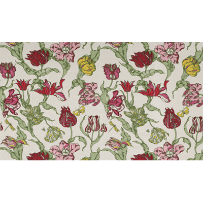 カーテン＆テキスタイル TULPANER I FÄRG (チューリップインカラー)-株式会社北洋交易