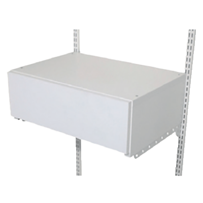 収納 フリーラック フラット引出 (ホワイト)-株式会社北洋交易