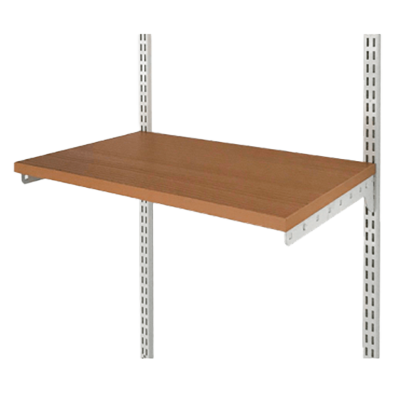 収納 フリーラック 棚板 TSセット (木棚セット) ブラケット色:ホワイト-株式会社北洋交易