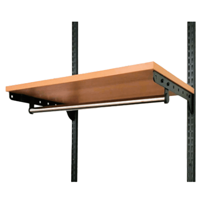 収納 フリーラック 棚板 TPセット (木棚＋パイプセット) ブラケット色:ブラック-株式会社北洋交易