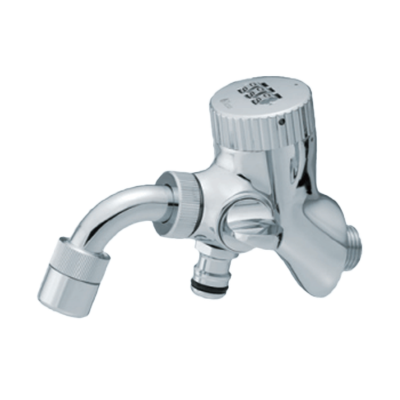 エクステリア ガーデン水栓 ミズロック 二口万能水栓153型-株式会社北洋交易