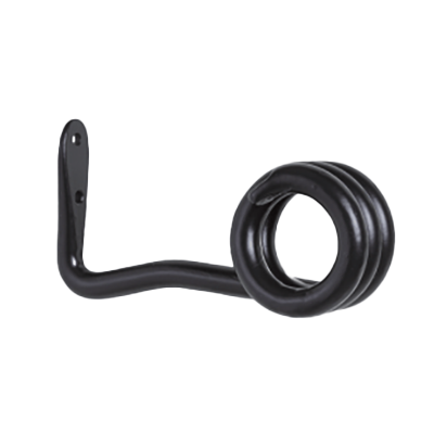 アイアン アクセント金物 カーテンレールブラケット 3巻き GHW01400-株式会社北洋交易