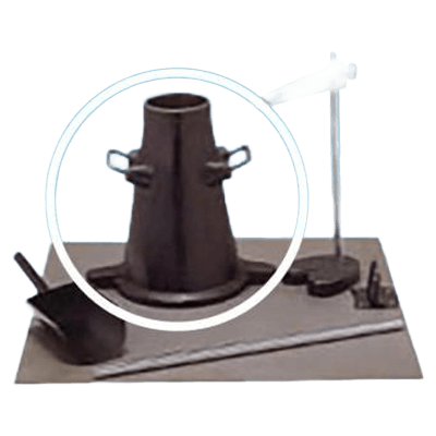 コンクリート コンステンシー試験 スランプ試験器 コーンのみ-株式会社土木試験機製作所