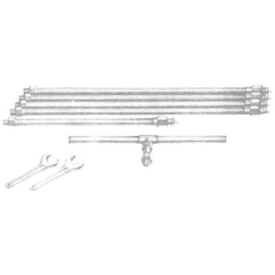 土質 試料採取器具・刃先 ハンドオーガーユニバーサル型-株式会社土木試験機製作所