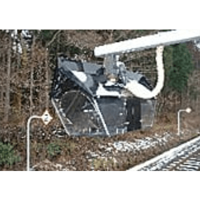 鉄道関連機器 出発反応標識灯用防雪フード-株式会社大館製作所