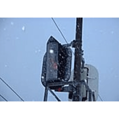 鉄道関連機器 ヒーター式防雪フード-株式会社大館製作所