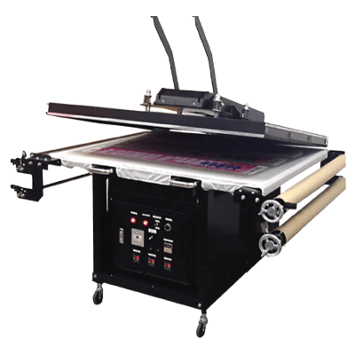 大判手動アイロンプレス機 ZEUS ゼウス PZ-130110D-ユーロポート株式会社