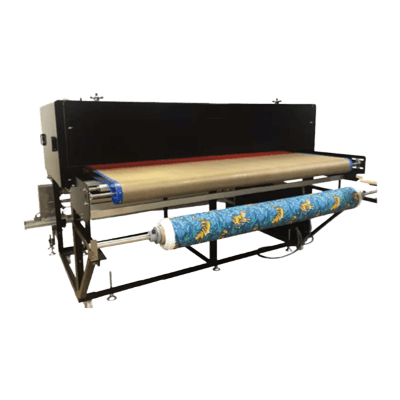 非接触型ロール熱処理機 ARKシリーズ ハイブリッド ファンなし ガーメント シルク テキスタイル ARK-1902H-ユーロポート株式会社