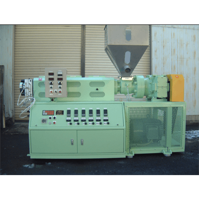 プラスチック押出機 65mm押出機 モーター22kwインバーター-株式会社栗巣鉄工