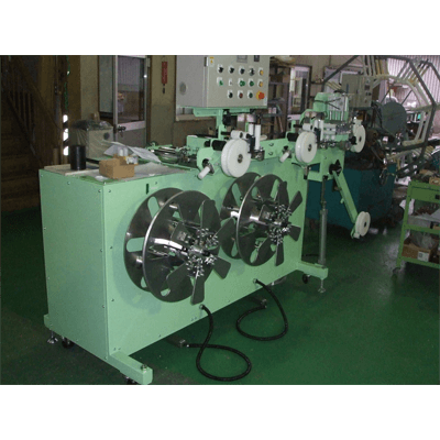 自動パイプ巻取機-株式会社栗巣鉄工