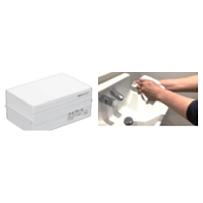 2025消耗品特集 エリエール エルヴェール ペーパータオルクリア シングル 手のひらサイズ-株式会社中島商会