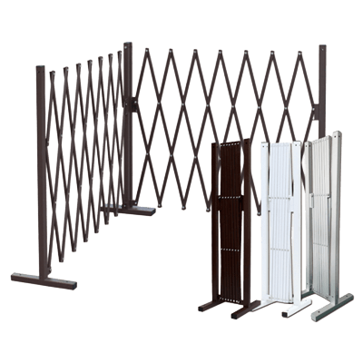 カラーゲート WXGシリーズ 連結可能伸縮フェンス エクステリアアルミゲート WXG-1020-株式会社アルマックス