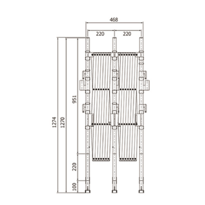 アルミキャスターゲート OGシリーズ オレゲート OG1122-株式会社アルマックス