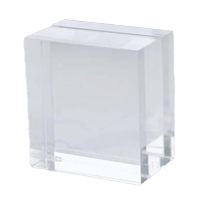 チョコ・ウエハース・パン シール用ディスプレイアクリルブロック-株式会社ジーアシスト