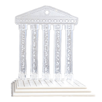 アクリルスタンドを神々しく飾るディスプレイステージ 推しん殿-株式会社ジーアシスト