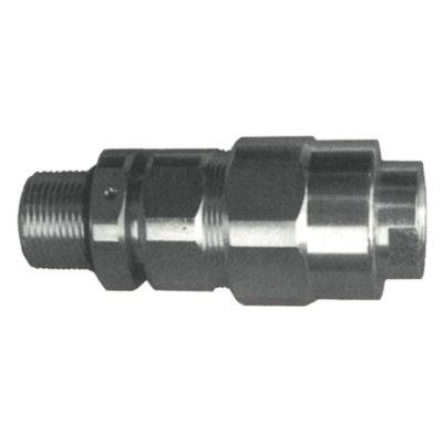 一般用ケーブルグランド 防爆型パッキン式アルミユニオン KXE-株式会社イーエックス・こくさん