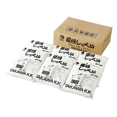 城かべ屋根しっくい (小分けタイプ) 屋根用･中塗り用 - ペースト --田川産業株式会社