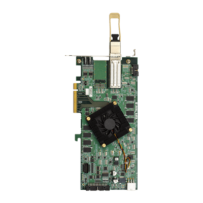 CoaXPress対応ボード CXP over Fiber Single 1ch 画像入力ボード (フレームグラバ) APX-36C1-株式会社アバールデータ