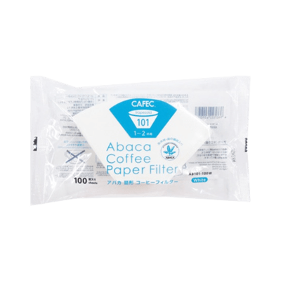 抽出器具 アバカ円すいコーヒーフィルター Abaca Coffee Paper Filter / 1~2杯用 [100枚]-株式会社ディーシーエス