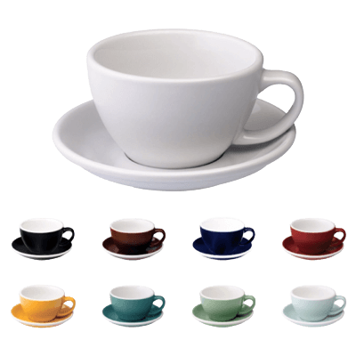 コーヒーカップ Egg Cafe Latte Cup＆Saucer / 300ml-株式会社ディーシーエス