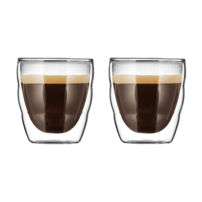 コーヒーカップ PILATUS double wall glass (2個セット)-株式会社ディーシーエス