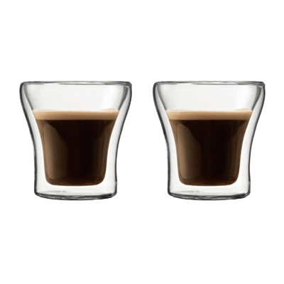 コーヒーカップ ASSAM double wall glass (2個セット)-株式会社ディーシーエス