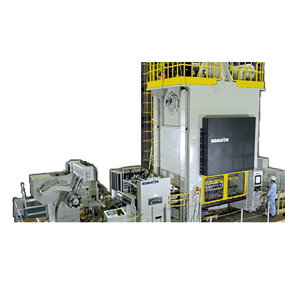 プレス周辺機器 新型サーボプレス H2FMシリーズ の生産性を最大限発揮可能なレベラーフィーダー SF*H-1シリーズ-コマツ産機株式会社
