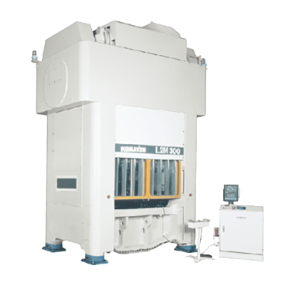 メカプレス 高い剛性と精度を持つ、高速順送専用プレス。 L2M/E2Mシリーズ-コマツ産機株式会社