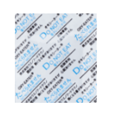 包装内でカビから食品を守る脱酸素剤・アルコール揮散剤 オキシーター® (OXY-EATER®) 鉄系・自力反応型-株式会社ウエノフードテクノ