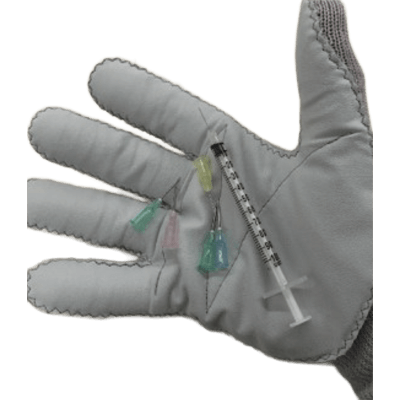 ステンレス内蔵 耐針清掃用手袋「インスリンガード」 GABA‘SP - IGシリーズ-有限会社ポルテ