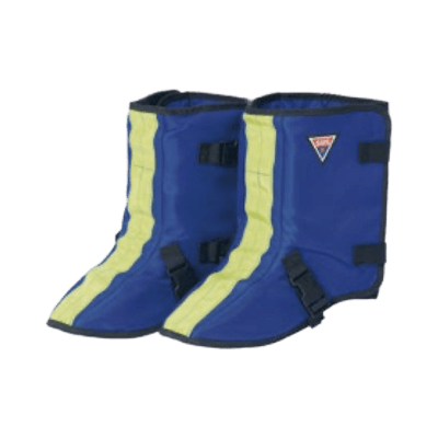 ステンレス内蔵超高圧洗浄作業用防護服 サスケブーツ-有限会社ポルテ