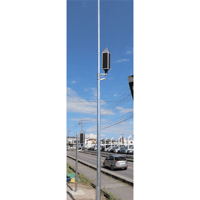 ピラミッド型 ソーラーLED外灯 YLF-24MP2-株式会社エール特許