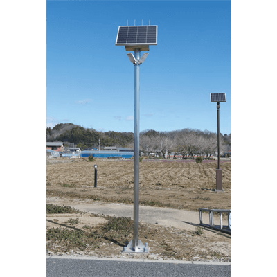 スタンダード型 ソーラーLED外灯 YL-24L-2L-GPS-株式会社エール特許