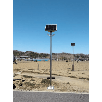 スタンダード型 ソーラーLED外灯 YL-24L-2LA-GPS-株式会社エール特許