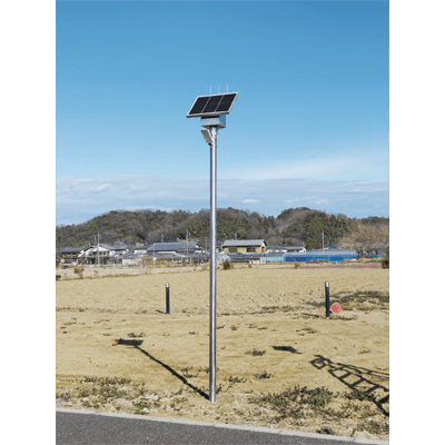 スタンダード型 ソーラーLED外灯 YLF-24LSP-株式会社エール特許