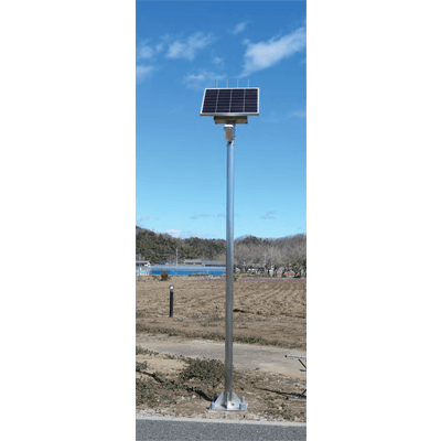 スタンダード型 ソーラーLED外灯 YLF-48LSP-株式会社エール特許