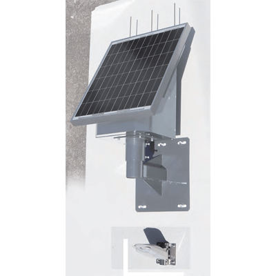 壁面に取り付け型 ソーラーLED外灯 YLF-24LKB-株式会社エール特許