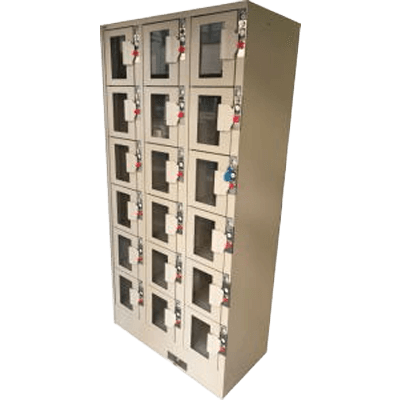 ロッカー型自販機 無電源・常温タイプ オリジナル機ロッカー数：18-株式会社ピープル