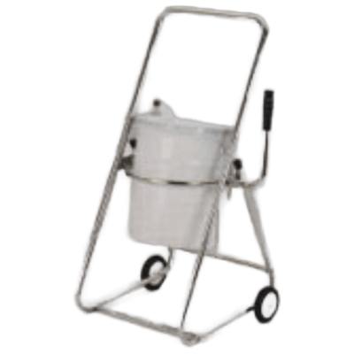 1段式 ステンレス ペール缶スタンド PK-20S-ダイヤ精工株式会社