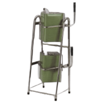 2段式 ステンレス 一斗缶スタンド KK-18WS-ダイヤ精工株式会社