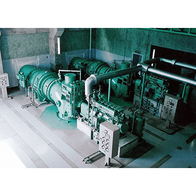 ポンプ 減速機搭載型立軸ポンプ (ラムダ21) MODEL IG-株式会社電業社機械製作所