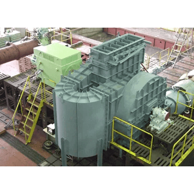 送風機 片吸込2段遠心ファン MODEL FT2B-株式会社電業社機械製作所