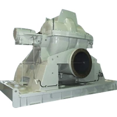 ポンプ 水平二つ割型横軸両吸込渦巻ポンプ MODEL DF-株式会社電業社機械製作所