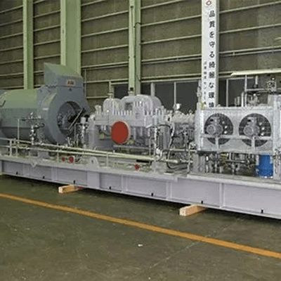 ポンプ 水平二つ割型横軸多段ポンプ MODEL DMF-株式会社電業社機械製作所