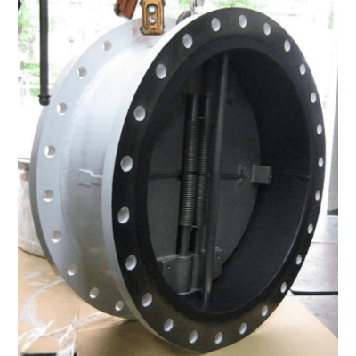 鋳造製品 逆止弁 バタチャッキ弁 700A (海水仕様)-スペロセイキ株式会社