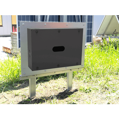 野立PCS用架台 (パワーコンディショナー用架台)-株式会社渋井鋼材店