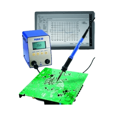 電子機器 IoT対応はんだこて 100V 2極接地 FN1010-81-宇都宮機工株式会社